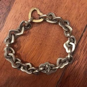 Heart link Tiffany bracelet